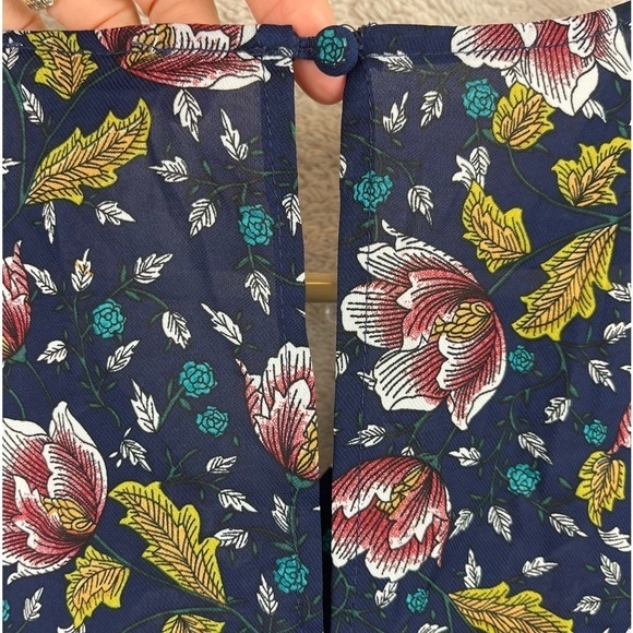 UMGEE Floral Boho Mini Dress Small Cottagecore Prairie - Picture 10 of 14